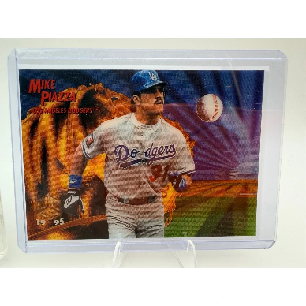 Mike Piazza Dodgers Card Lot 1994 Topps Finest Stadium Club Sportflics 4 Cards